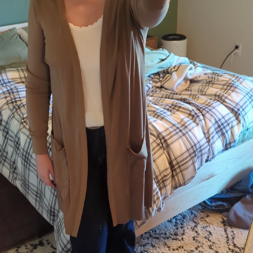 Brown sweater